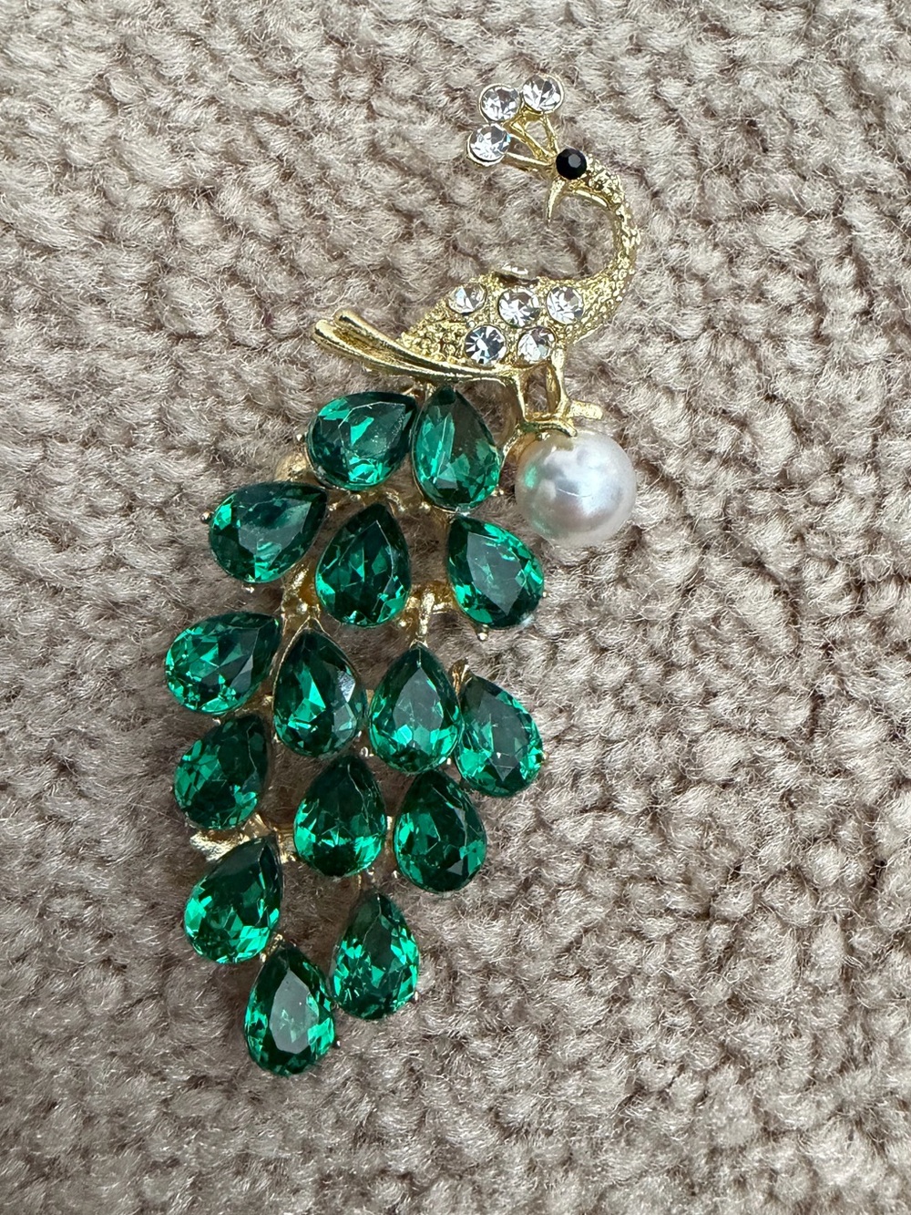 NWOT Aratta Silent Journey- Anika Peacock II- Emerald Green